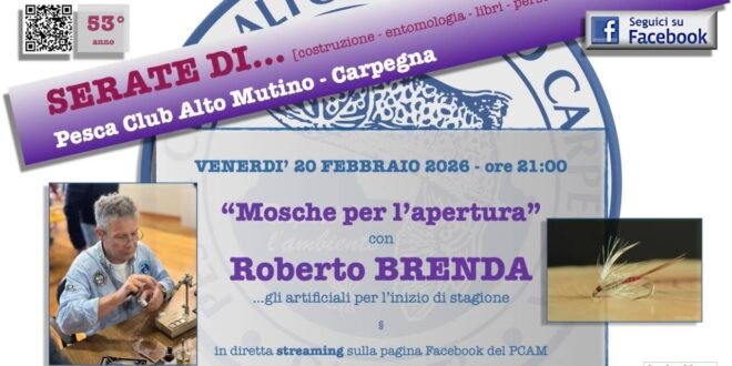 Brenda al Pesca Club Alto Mutino