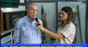 Sim _scuola di pesca a Mosca_intervista_Campania_Felix.tv