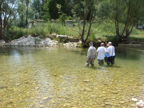 lezione sul fiume